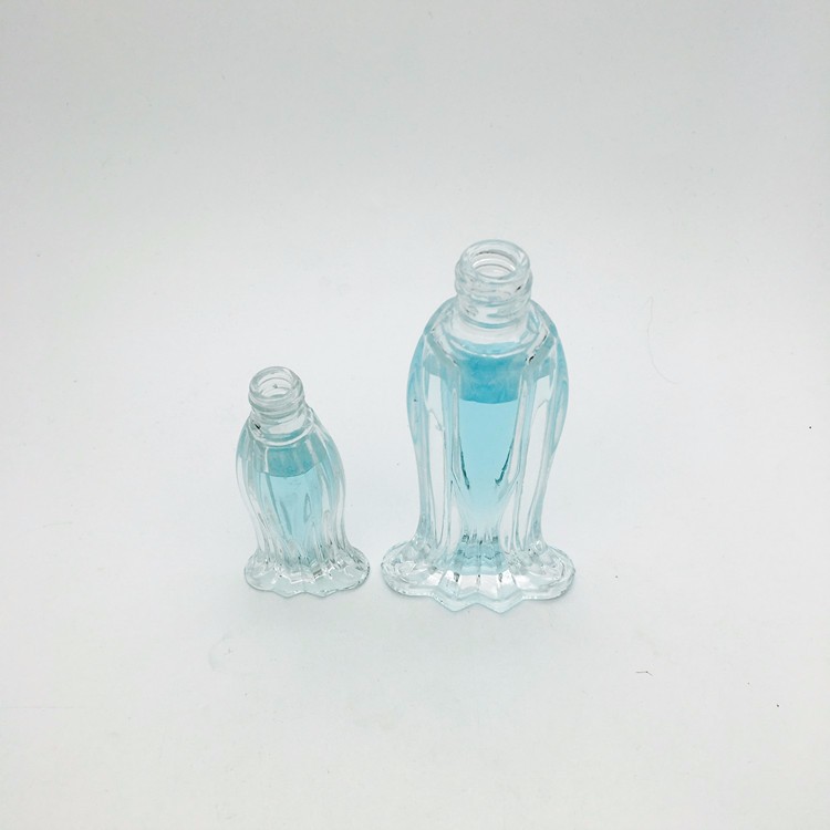 Cheap 10ml 15ml 20ml fish shaped glass perfume spray bottle