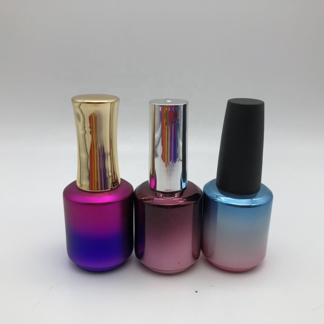 Cheap 15ml Empty UV Gel Nail Polish Glass Bottle Wholesale