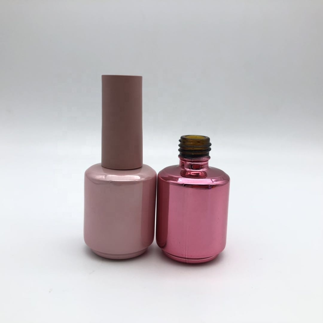 Cheap 15ml Empty UV Gel Nail Polish Glass Bottle Wholesale