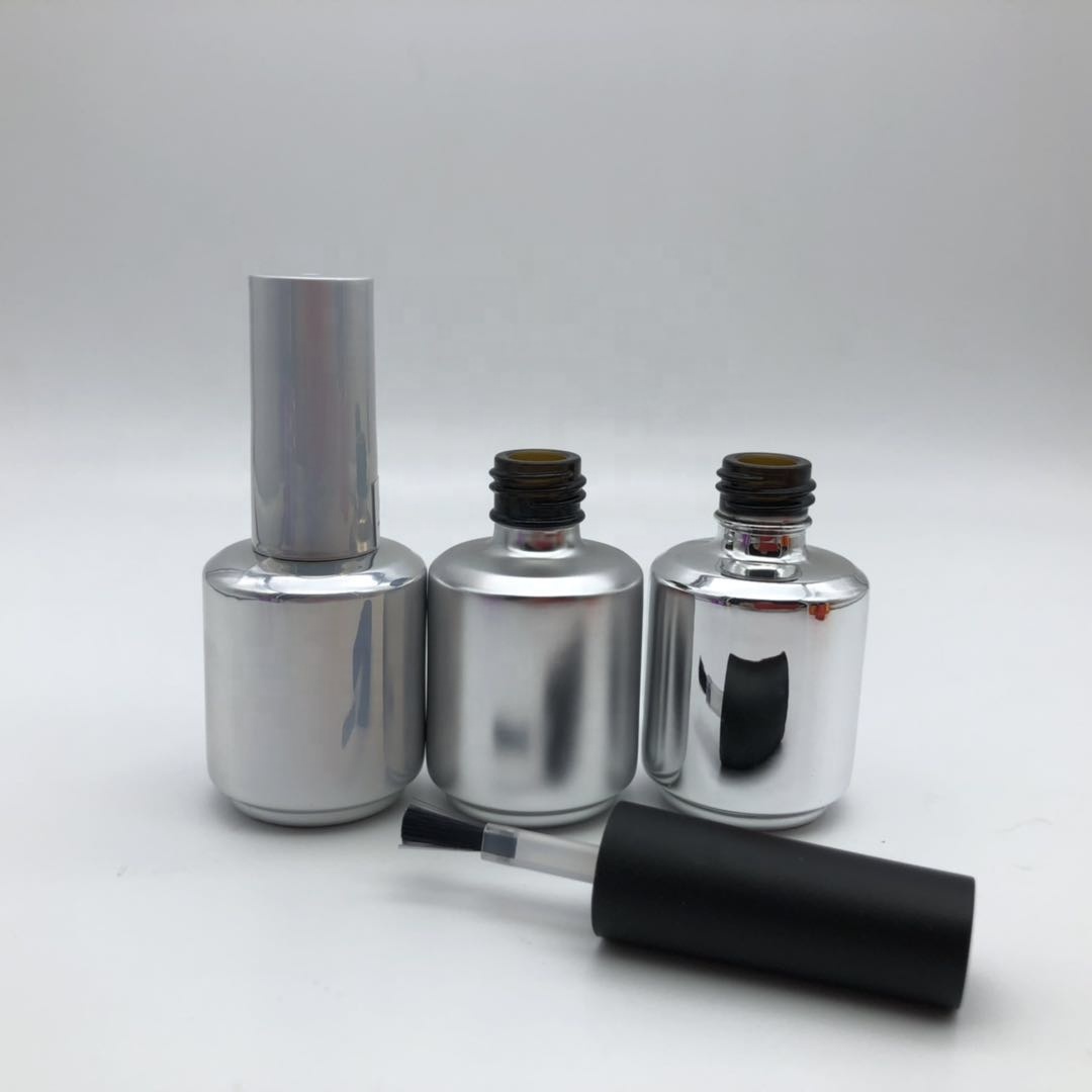 Cheap 15ml Empty UV Gel Nail Polish Glass Bottle Wholesale
