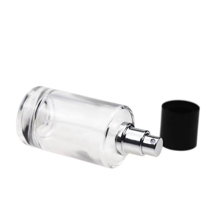 Cheap Custom 50 Ml 50Ml 100 Ml 100Ml Empty Emty Cylindrical Cylinder Round Luxury Crystal Perfuem Parfum Parfumes Glass Bottle