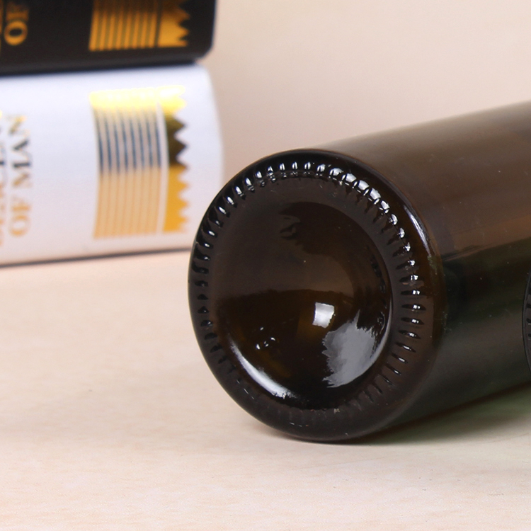 Cheap Cylinder Beverage Liquor Whiskey Glass Alcohol Dispenser Bottle 200ml 375ml