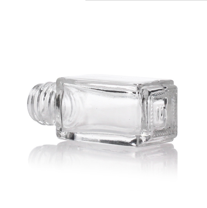 Cheap Empty Nail Polish Bottle 5ML Clear Glass Nail Polish Bottle With Brush