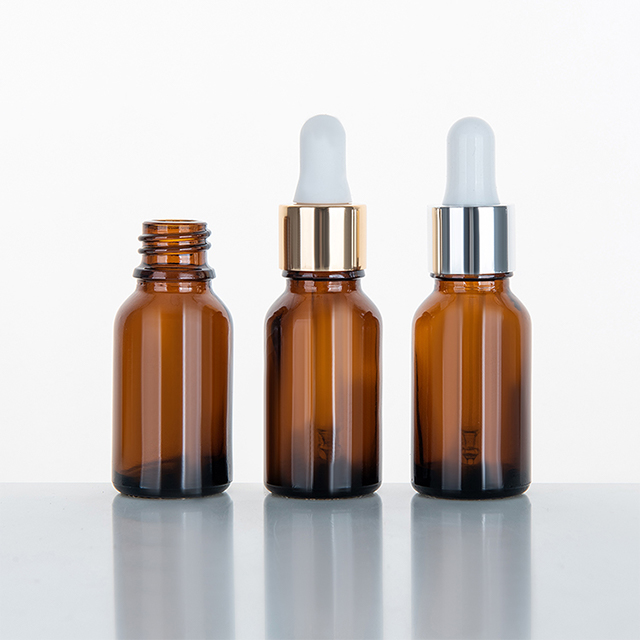 Cheap Factory Price 5ml 10ml 15ml 20ml 30ml 50ml round white glass essential oil bottle set