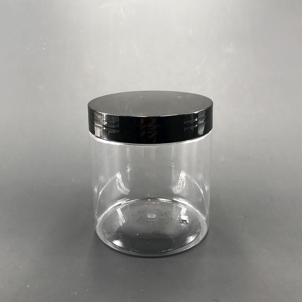 Cheap Factory price Transparent 500g PET Cream Jar 500ml mask custom color plastic Jars plastic pot