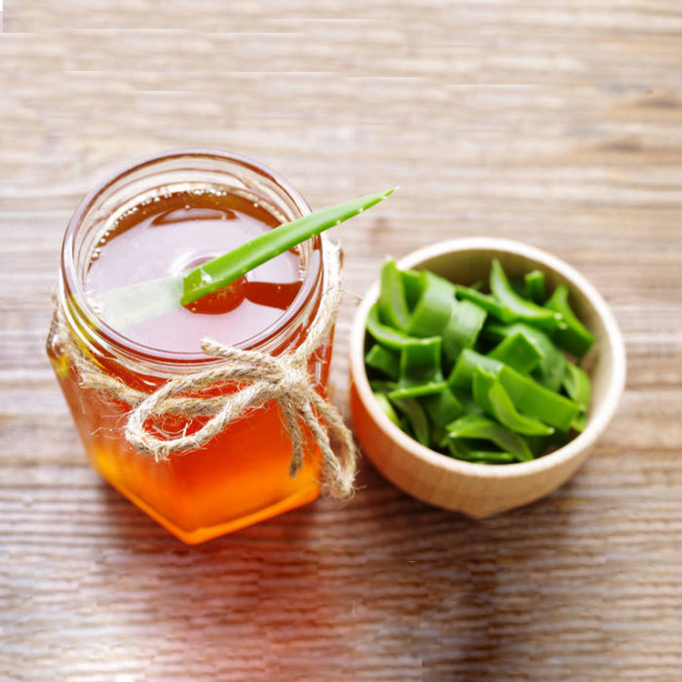 Cheap Glasses Wholesale 280 ml Hexagonal Empty storage Glass Honey jar