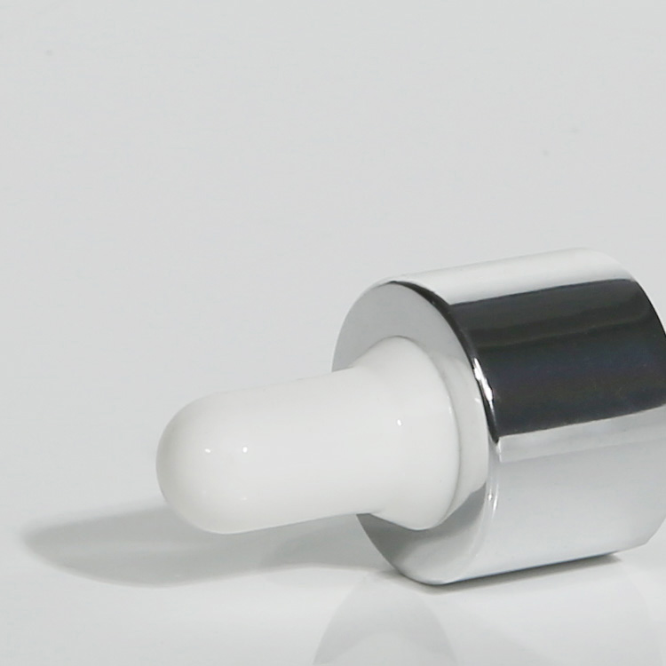 Cheap New Style Glass Bottles Silver Top 50ml White Dropper Bottle 30ml