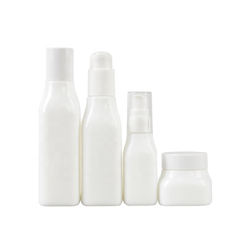 Cheap Price 50G White Opal Cosmetic Glass Bottle And Jars