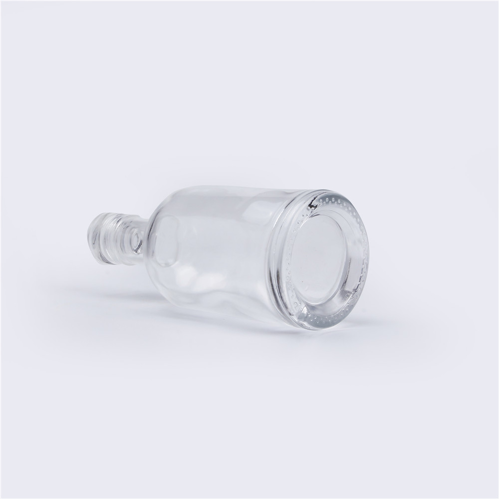 Cheap Price Custom 750ml Whisky Bottle Glass 1 liter For Gift Packing