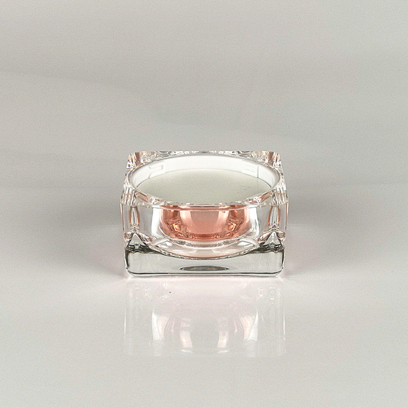 Cheap Price Empty Cream Jar 30g 50g Pink Cosmetic Container Used For Cosmetic Packaging