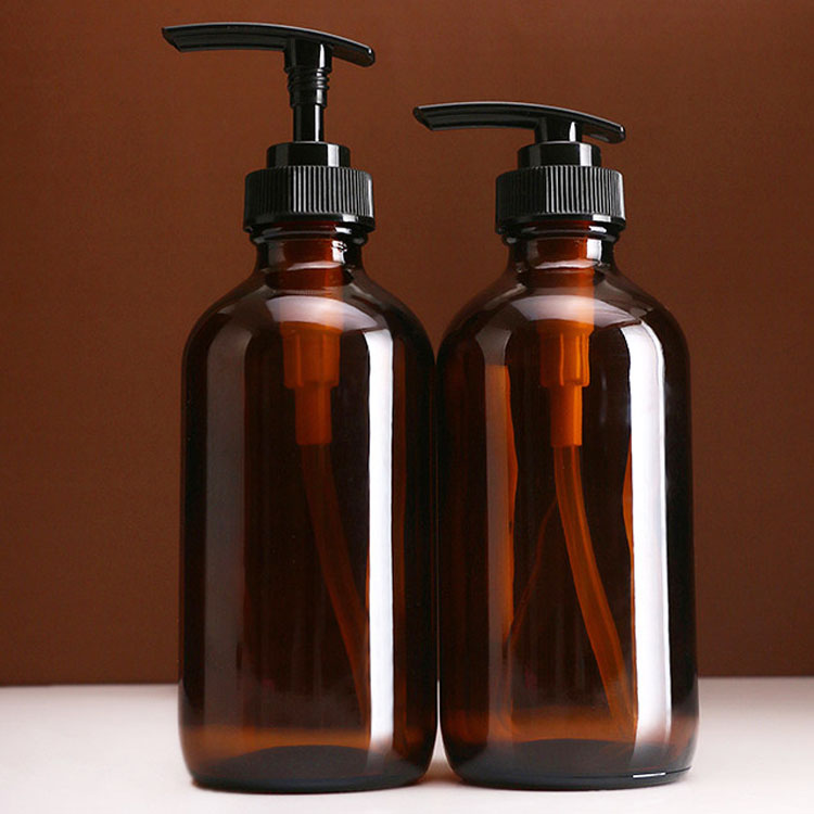 Cheap Price Empty Round Boston Lotion Bottle 500Ml Boston Round Bottle With Pump