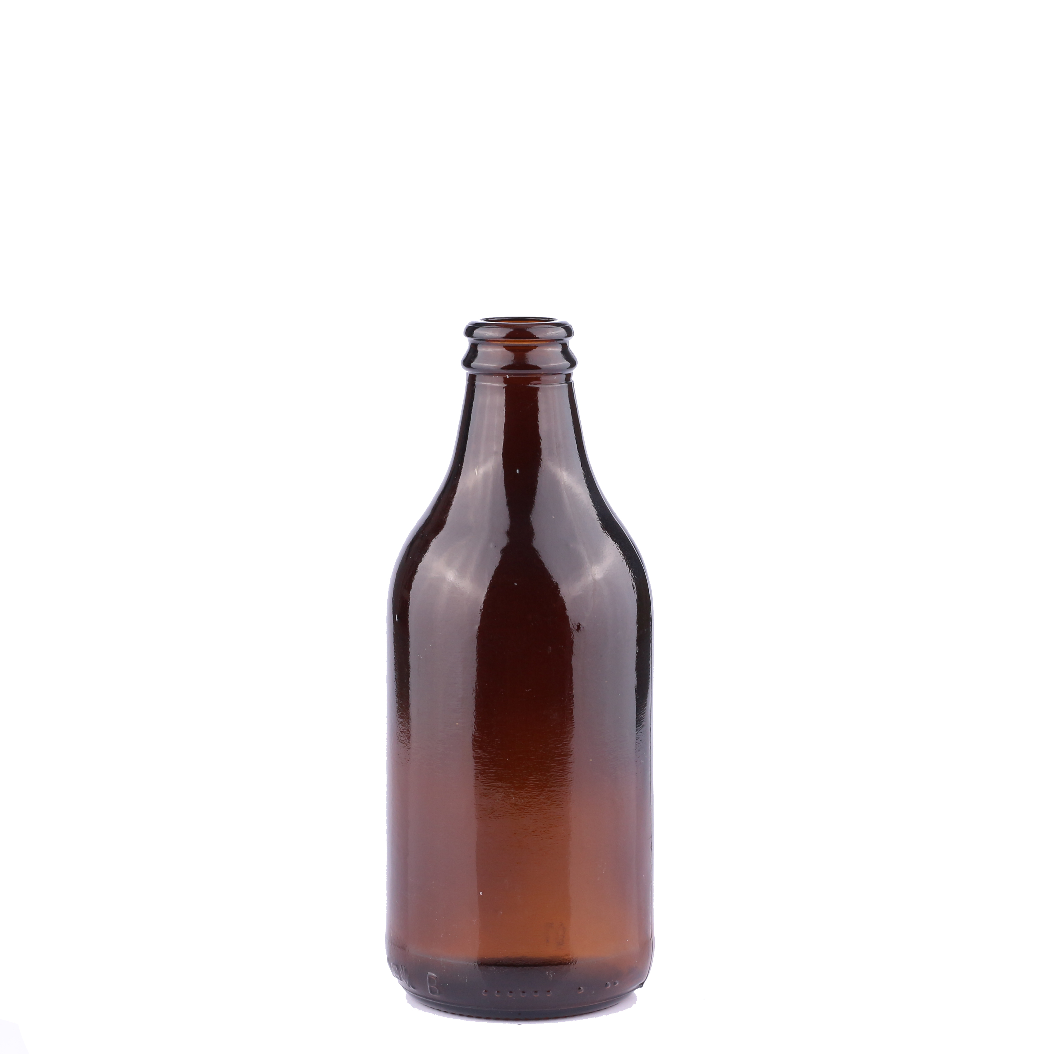 Cheap Round Stubby Amber 8 oz 250ml Glass Bottle Beer with Lid