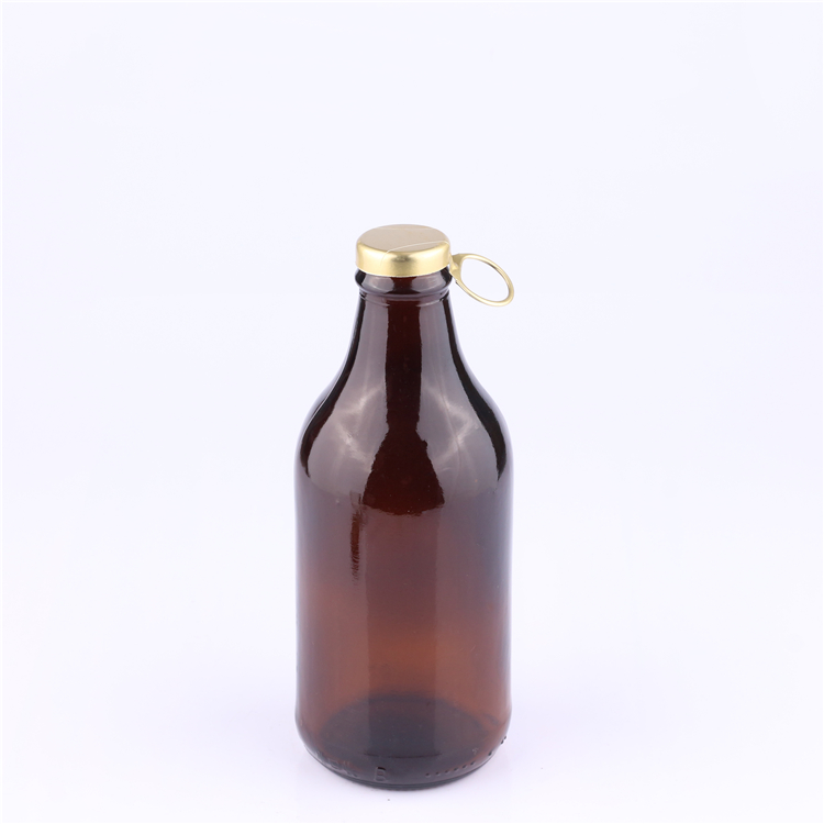 Cheap Round Stubby Amber 8 oz 250ml Glass Bottle Beer with Lid