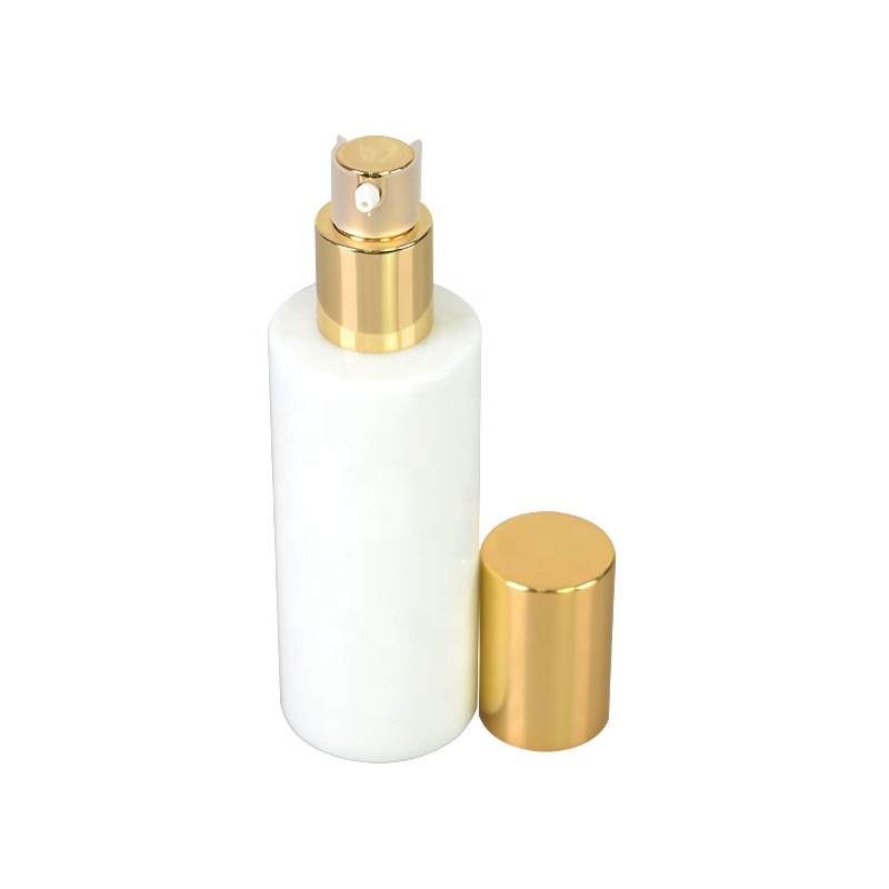Cheap White Opal Cosmetic Bottle And Jars Family Set