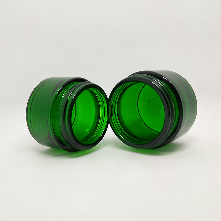 Cheap colored 50ml Face cosmetics cream empty jar