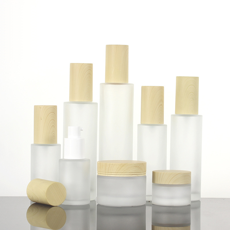 Cheap discount cosmetic cream glass jars with lids wholesale canada