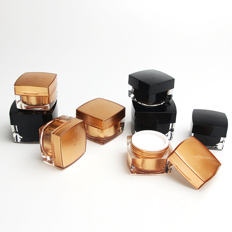 Cheap discount cosmetic cream jar cosmetic packaging container, luxury cream jar