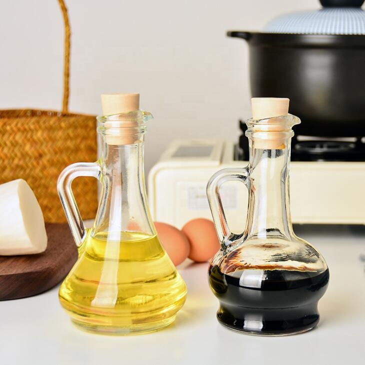 Cheap discounts. Transparent glass oil bottles, olive bottles, kitchen glass oil and vinegar bottles