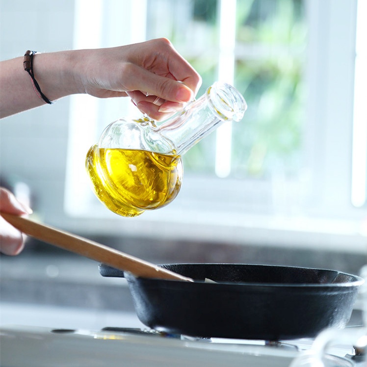 Cheap discounts. Transparent glass oil bottles, olive bottles, kitchen glass oil and vinegar bottles