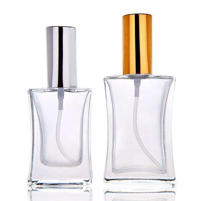 Cheap empty perfume glass bottles 50ml 30ml wholesale with sprayer
