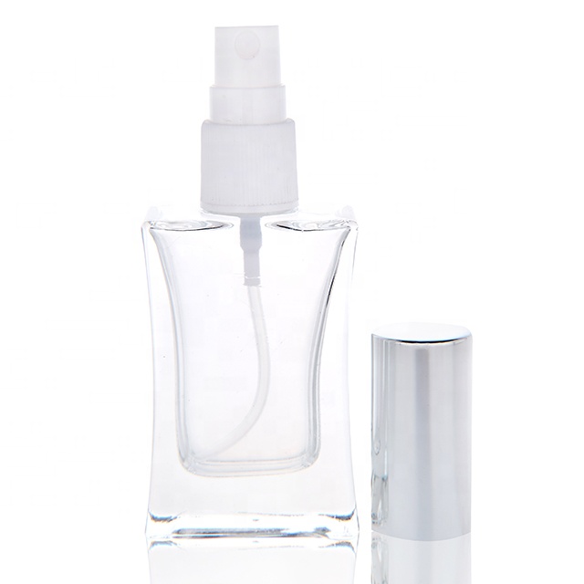 Cheap empty perfume glass bottles 50ml 30ml wholesale with sprayer