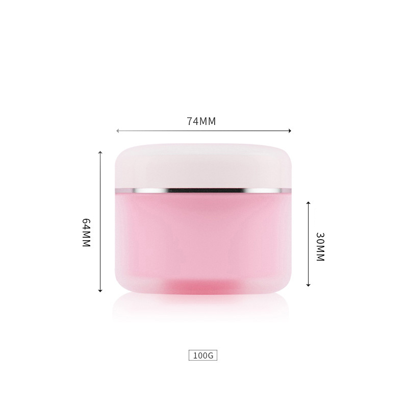 Cheap hot sale plastic container jar, luxury cosmetic jar