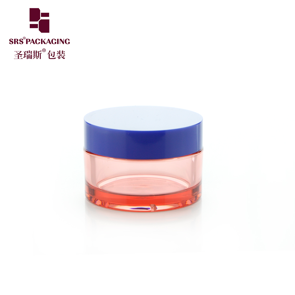 Cheap plastic jars 100ml 200ml 300ml 400ml 500ml skin care cosmetic packaging