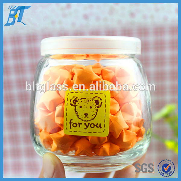 Cheap price 200ml big capacity glass mousse bottle,mousse jelly container for sale