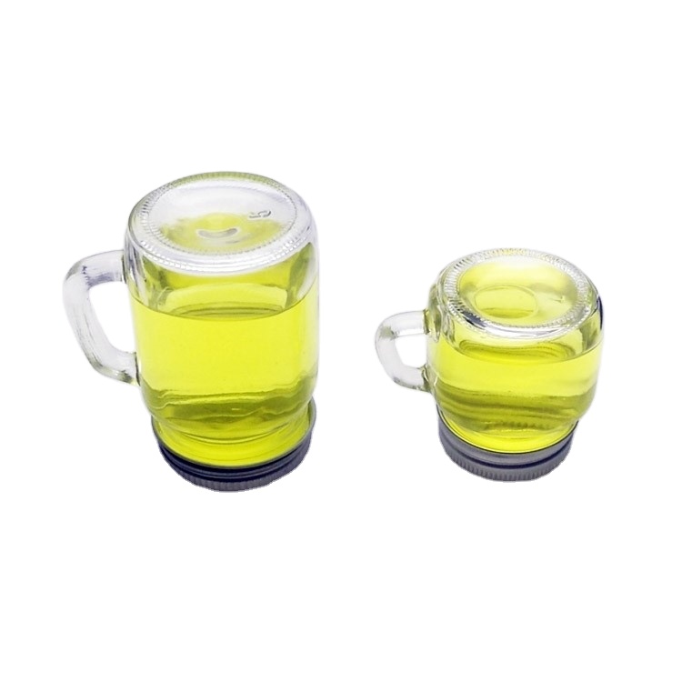Cheap price 2oz 4oz 50ml 120ml mini glass mason jar with metal lid