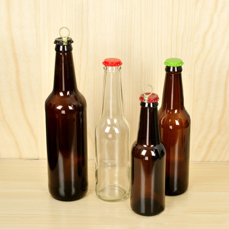 Cheap price 330ml 500ml 640ml/650ml Crown Cap or Swing Lock Amber Beer Glass Bottle