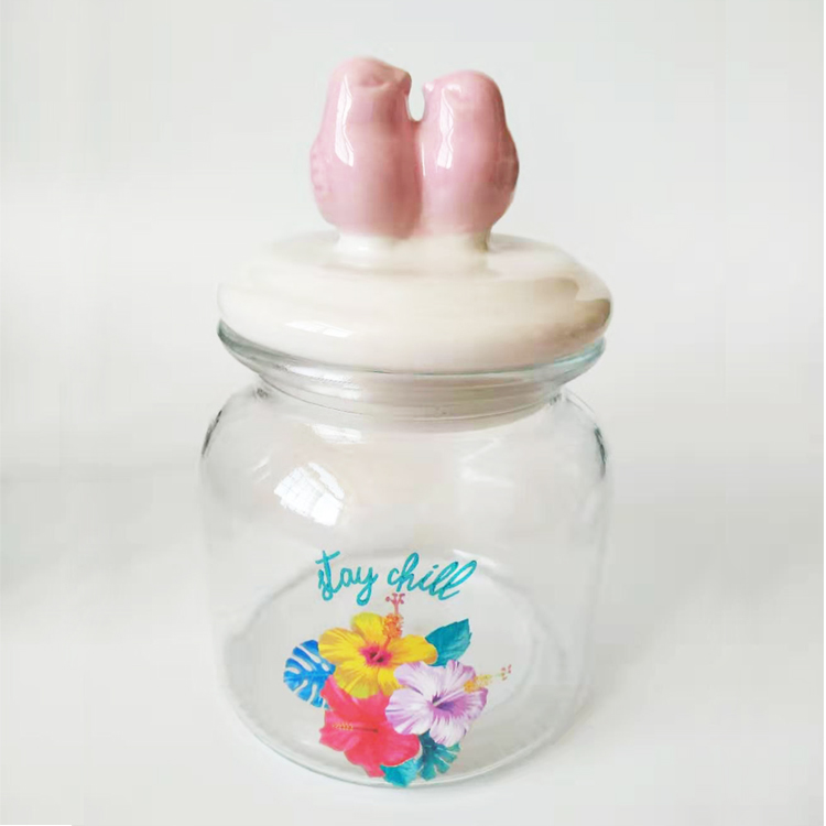 Cheap price 48 oz coffee sugar tea canister with ceramic hermetic lid for food storage