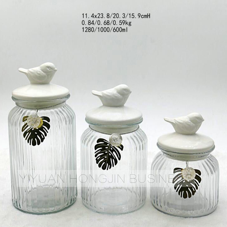 Cheap price 48 oz coffee sugar tea canister with ceramic hermetic lid for food storage