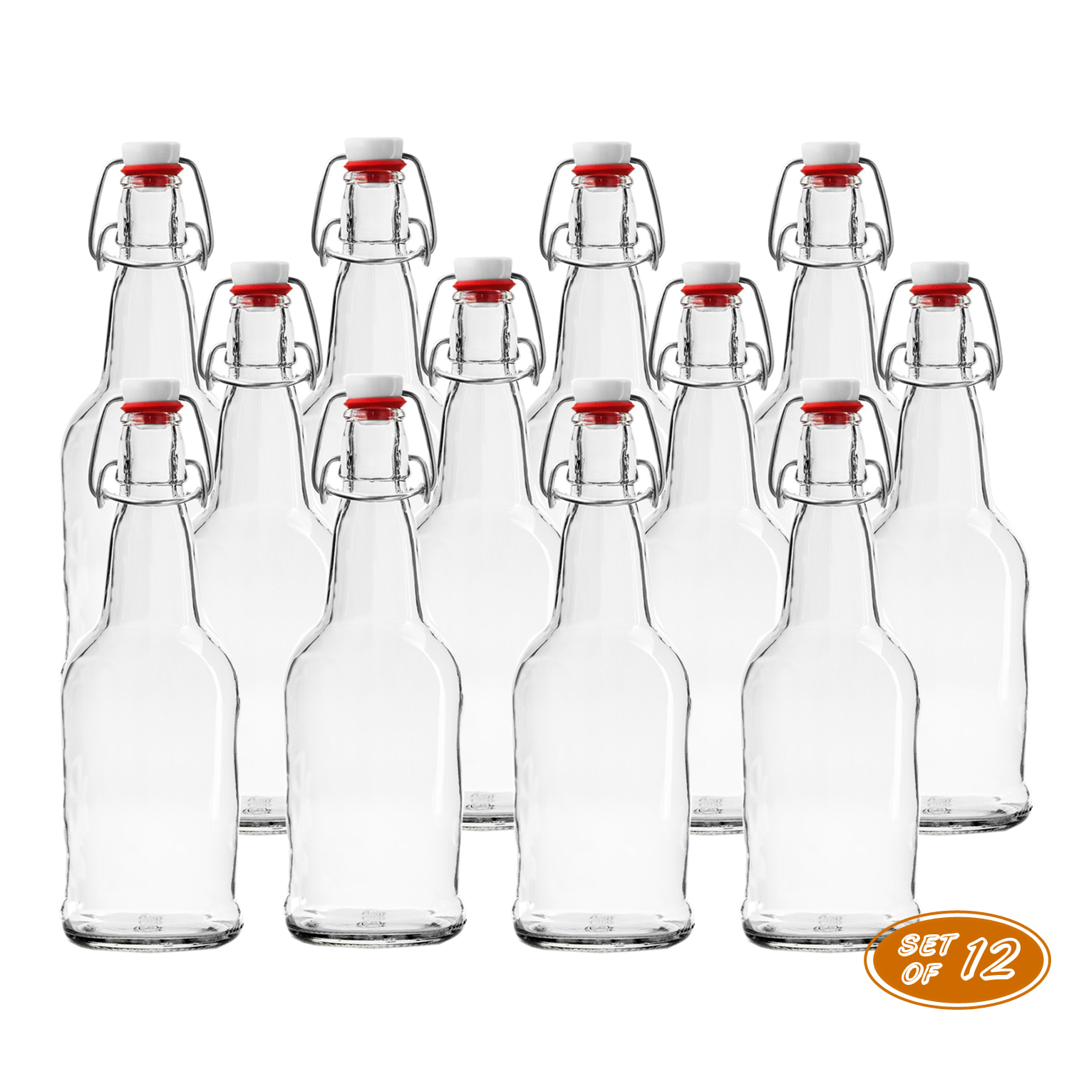 Cheap price 500ml clear recycled beer bottle wholesale   CY-500