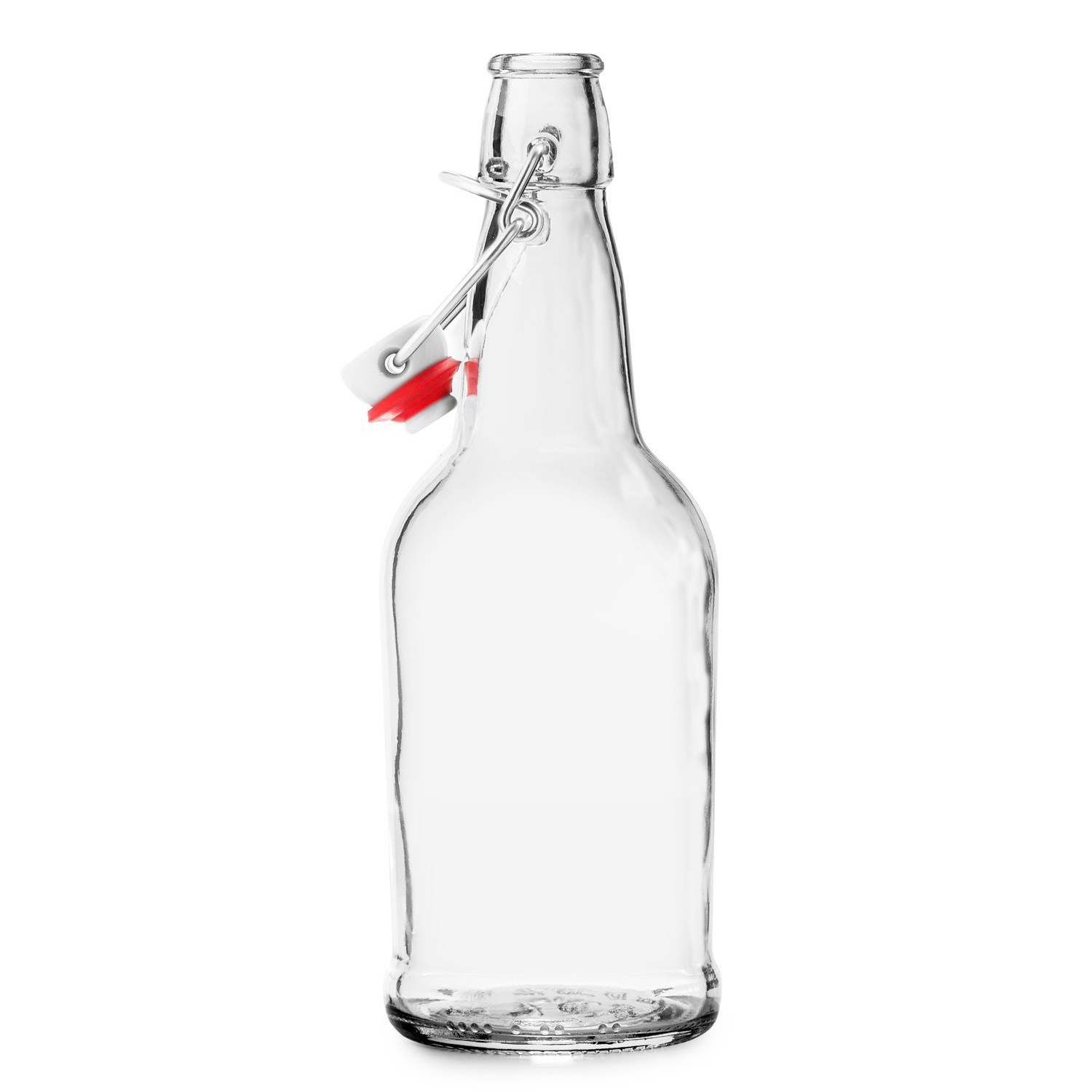 Cheap price 500ml clear recycled beer bottle wholesale CY-500