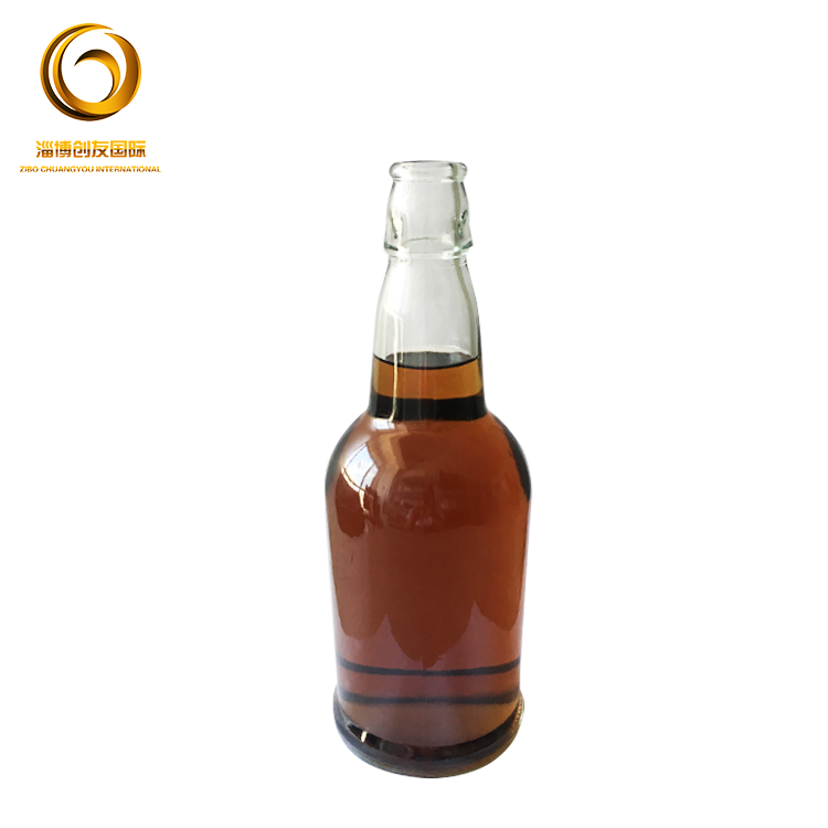 Cheap price 500ml clear recycled beer bottle wholesale CY-500