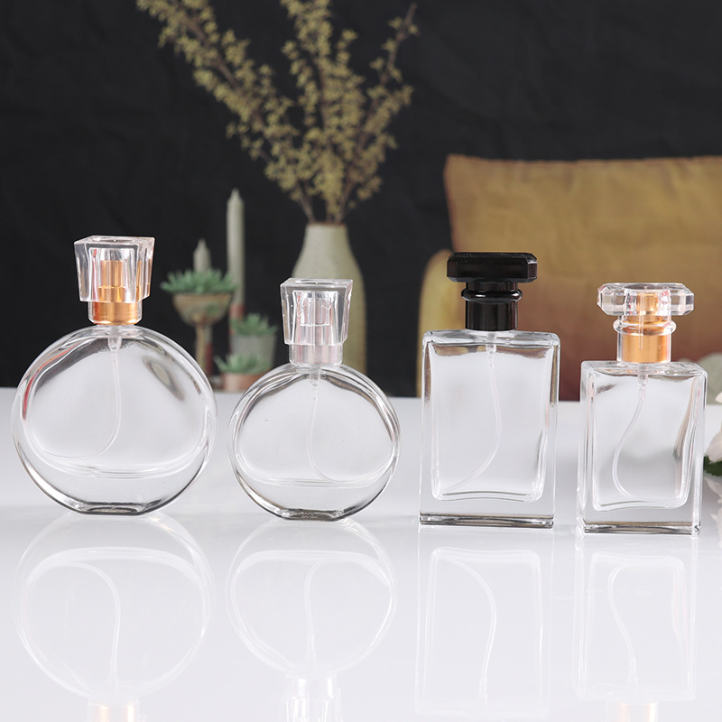 Cheap price custom perfume bottles 75 ml perfume bottle perfume glass bottle spray