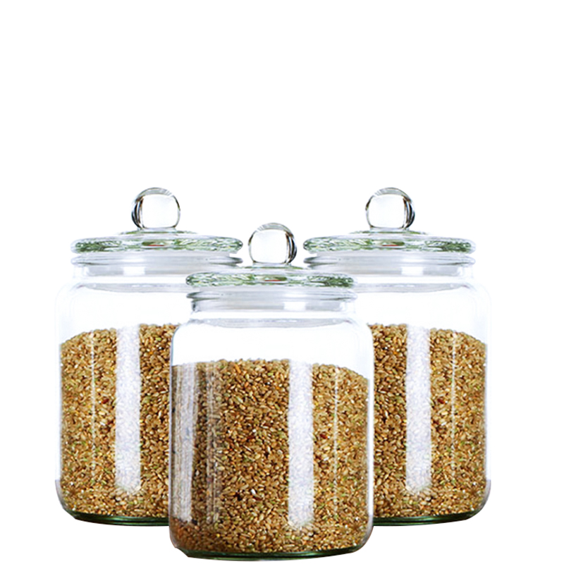 Cheap price glass mason jar big capacity 5L 8L 10L glass jar for sale