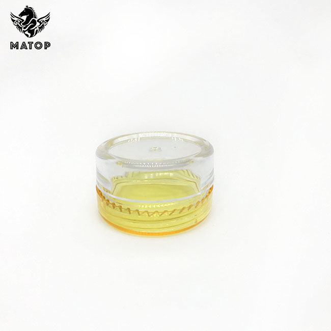 Cheap round 5g PS plastic empty cosmetic cream jars