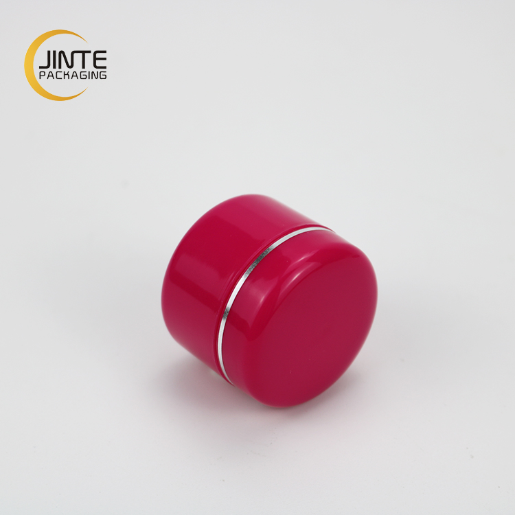 Cheaper cosmetic packaging 5ml 15ml 30ml 50ml 100ml 150ml 250ml red double wall PP jar