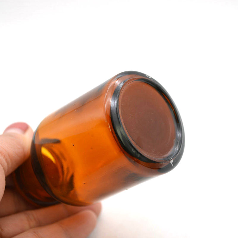 Chemical Laboratory glass reagent bottles with Dropper Experiment bottle in amber
