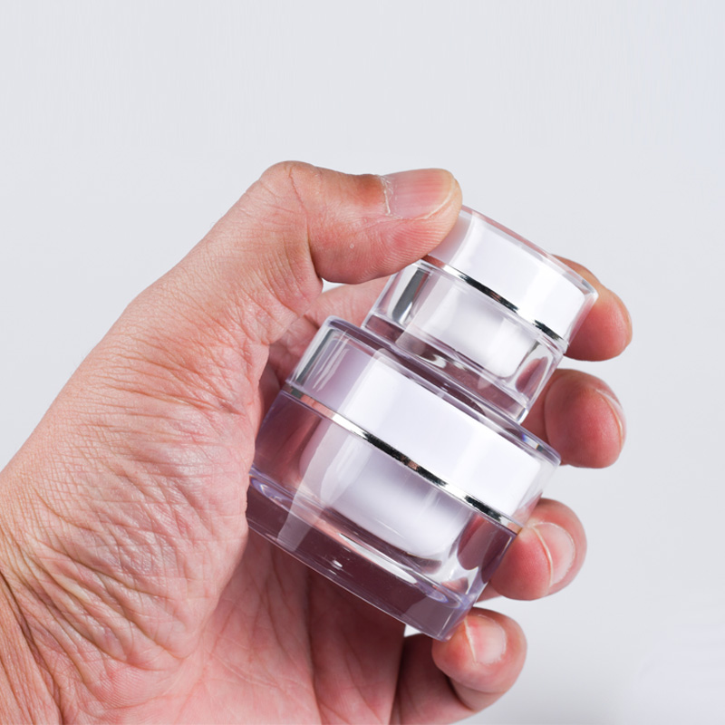 Chengjin Luxury acrylic 5g 15g 30g Cosmetics plastic cream jar