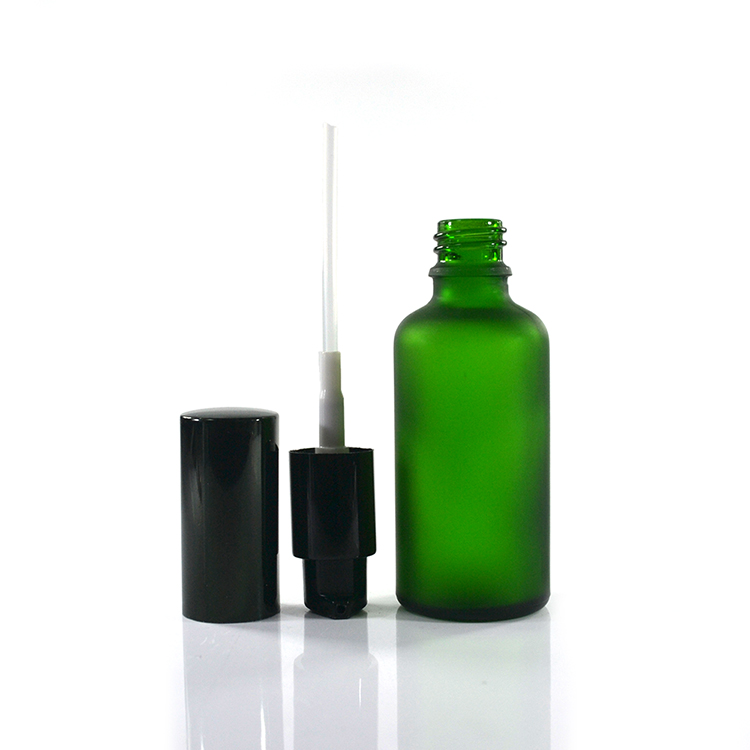 Chengjin hot sale 5ml 10ml 15ml 20ml 30ml 50ml 100ml frosted glass perfume dropper bottle with spray cap