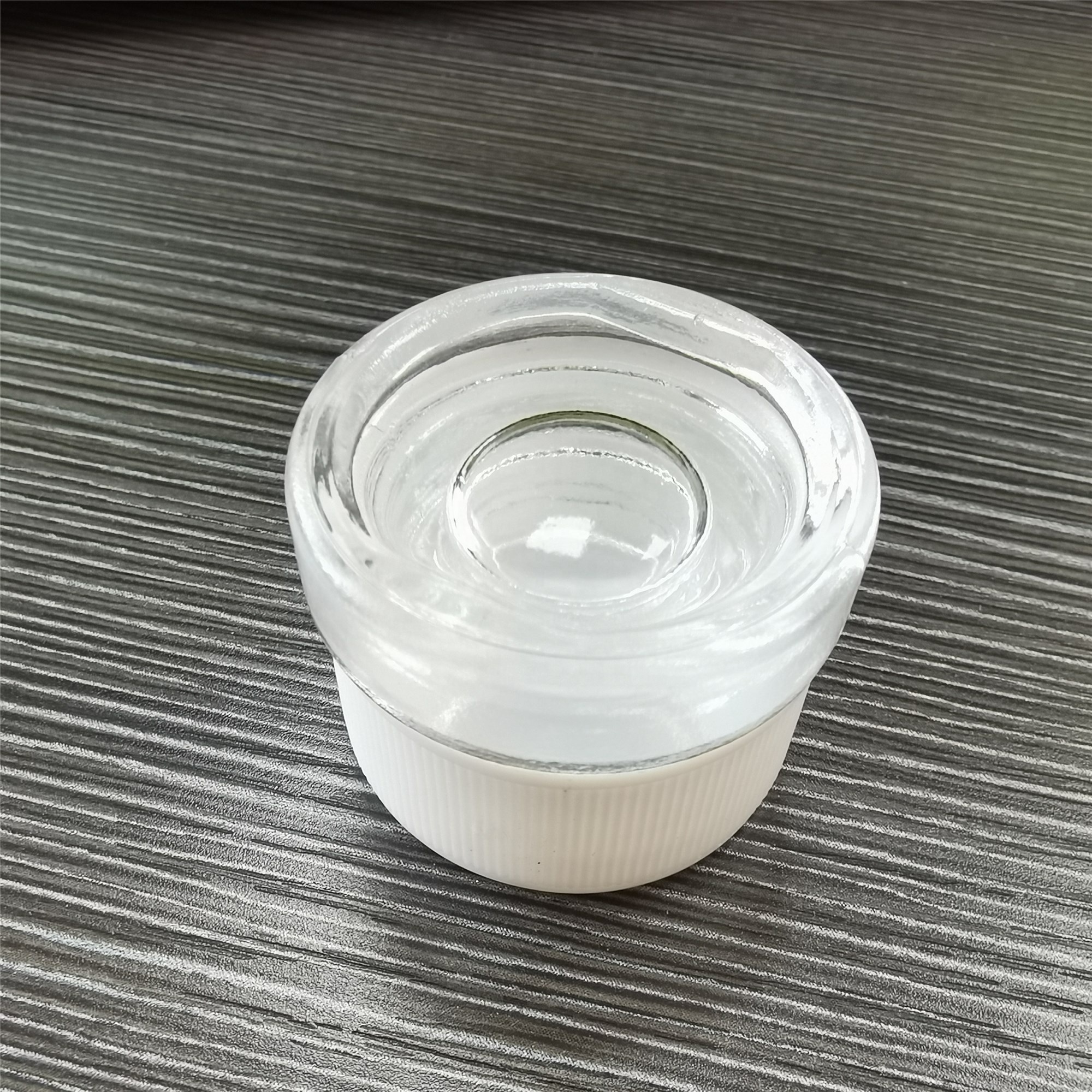 Child Proof 5ml 7ml 9ml Child Resistant Glass jars With Printing On Lid