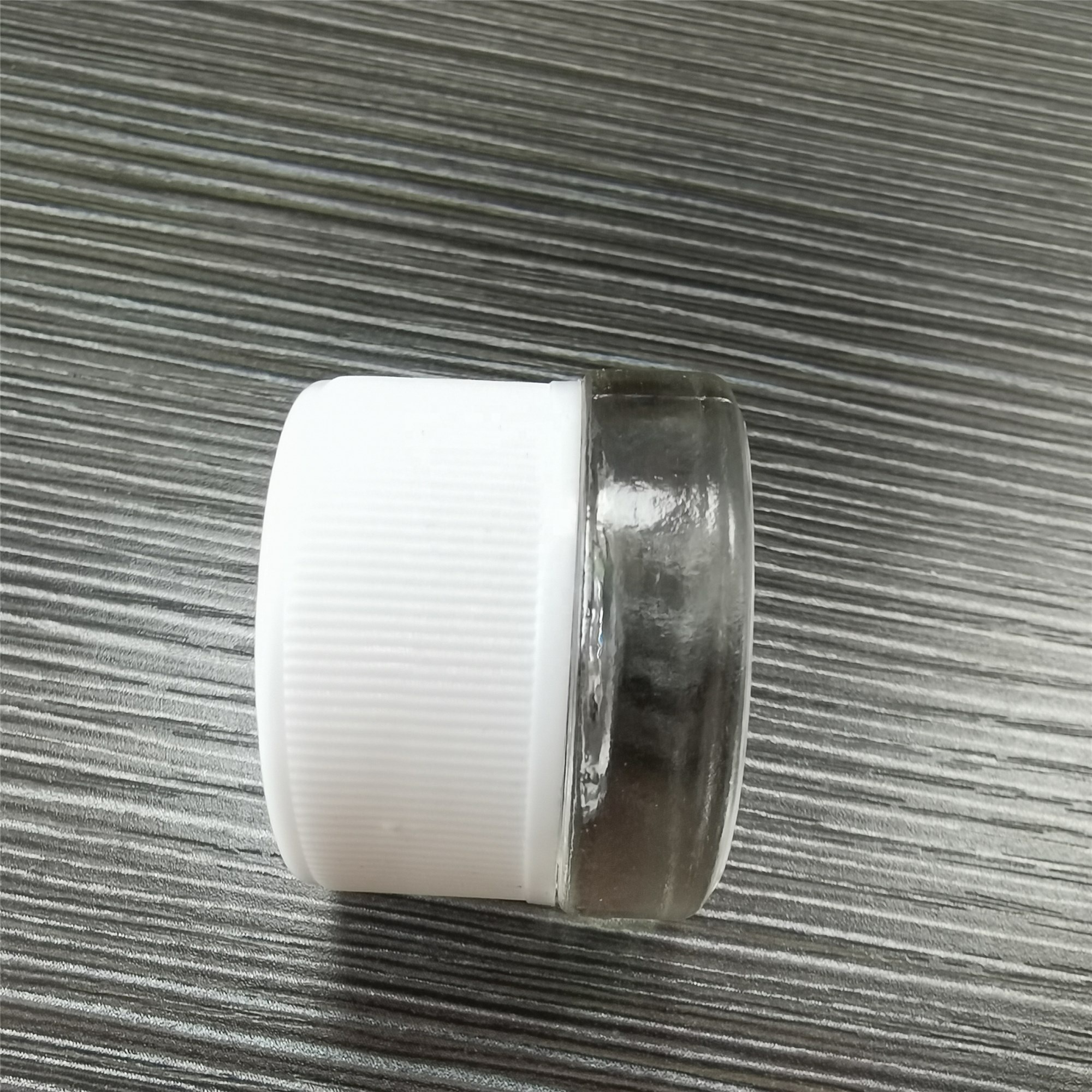 Child Proof 5ml 7ml 9ml Child Resistant Glass jars With Printing On Lid