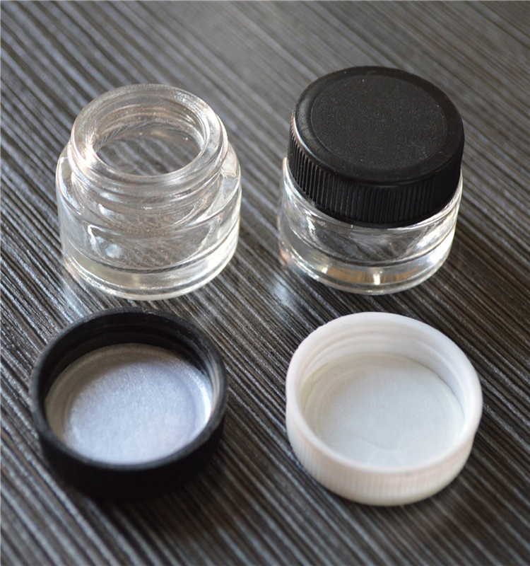 Child Resistant Glass Concentrate Container 5ml glass jar
