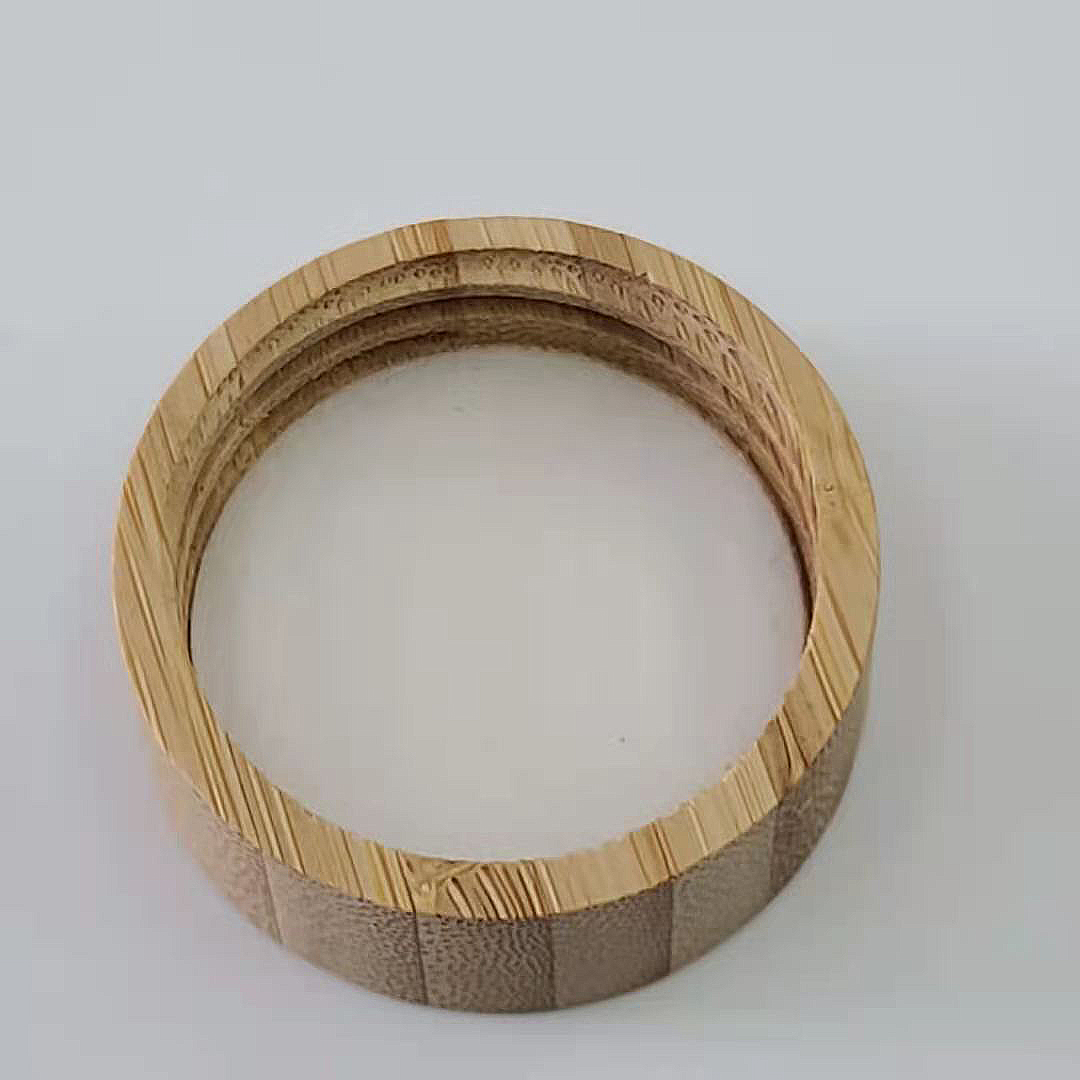 Child Resistant Glass Jars With Wood Childproof Lid Essential oil Concentrate Containers