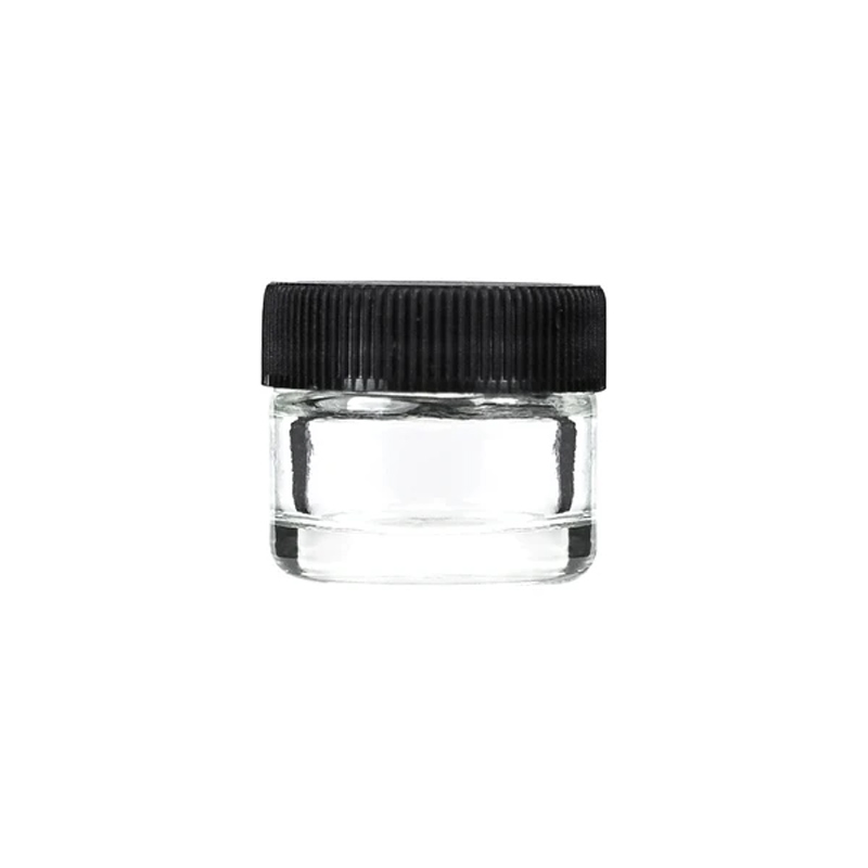 Child Resistant Glass Screw Top Concentrate Jars 5ml 7ml 9ml