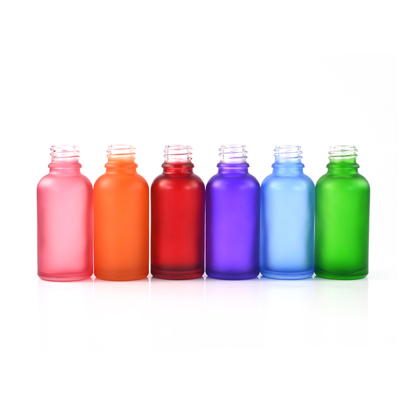 Child proof 5ml 10ml 15ml 20ml 30ml 50ml 100ml clear amber blue green glass dropper bottle for essential oil