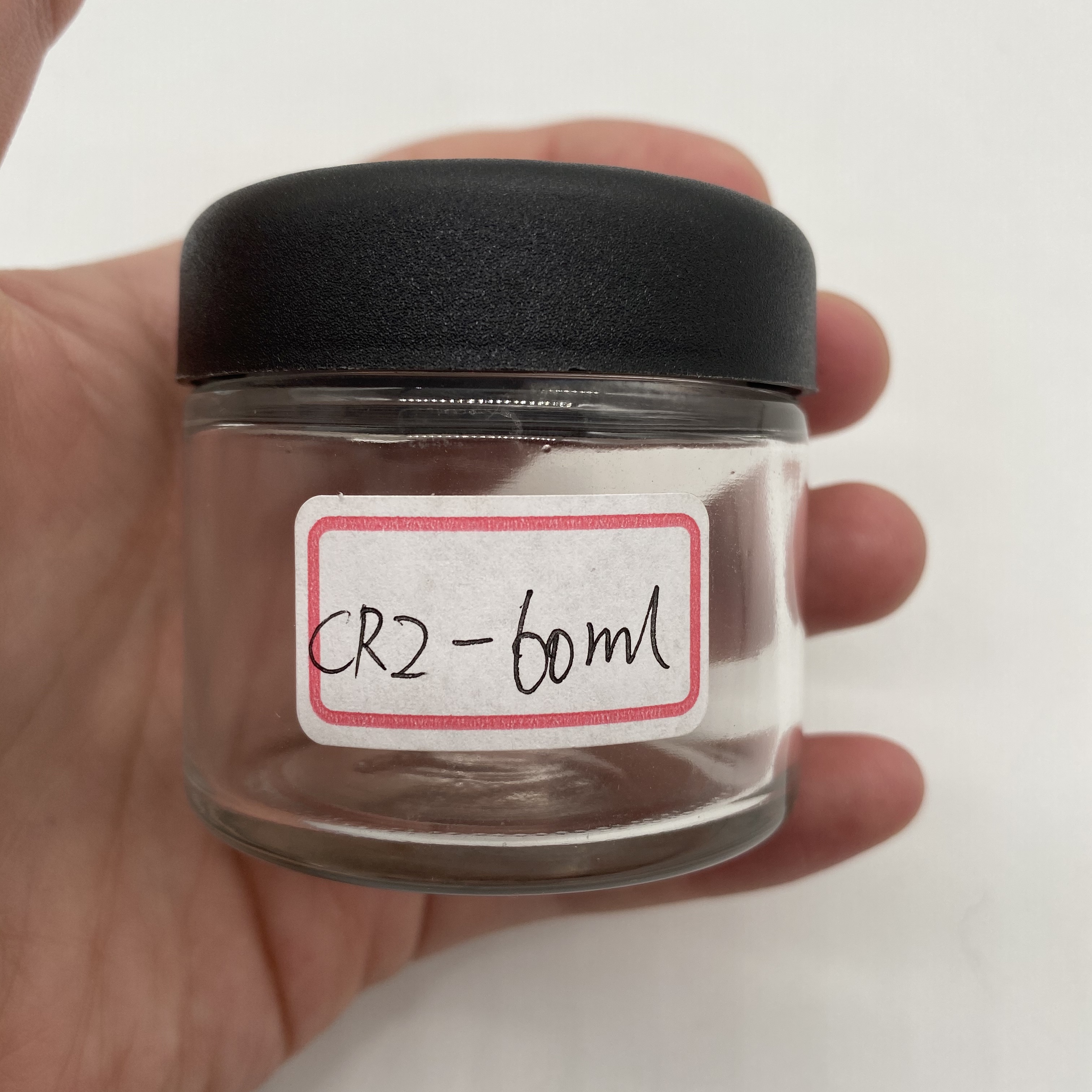 Child resistance 60ml 2OZ glass jar