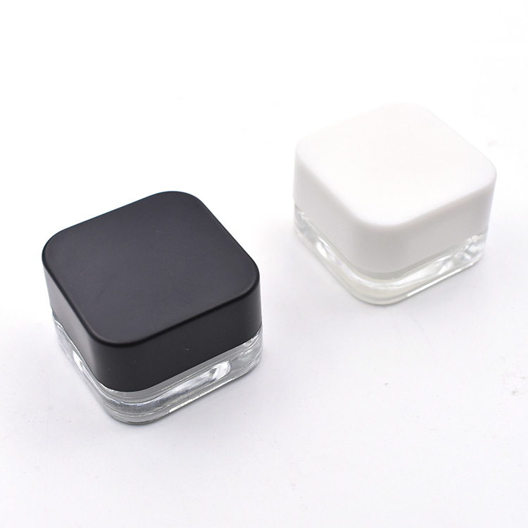 Child resistant  CBD shatter Wax containers glass jar for 1g 3g 5g